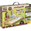 LISCIANI Montessori legno tavolo multi attivita’> Primi Apprendimenti