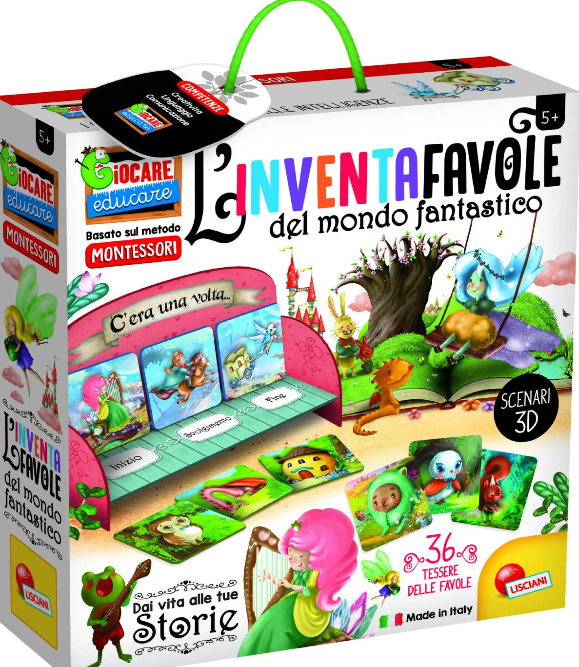 LISCIANI Montessori l’inventafavole del mondo fantastico> Primi Apprendimenti