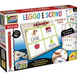 LISCIANI Montessori pen consolle educativa – penna interattiva per giochi educativi> Peluche Tradizionali|Primi Apprendimenti