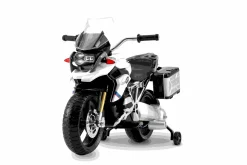 SUN&SPORT Moto bmw elettrica a 5km/h per bambini dai 3 ai 6 anni con radio, mp3 e valigie laterali> Cavalcabili Elettrici