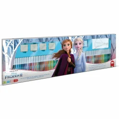 Disney Multiprint – mega coloring 60 pennarelli frozen 2> Kit Artistici E Pittura