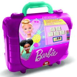 Barbie Multiprint – travel – coloring set con timbri e colori> Kit Artistici E Pittura