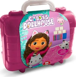 GABBY'S DOLLHOUSE Multiprint valigetta travel set gabby’s dollhouse made in italy> Kit Artistici E Pittura