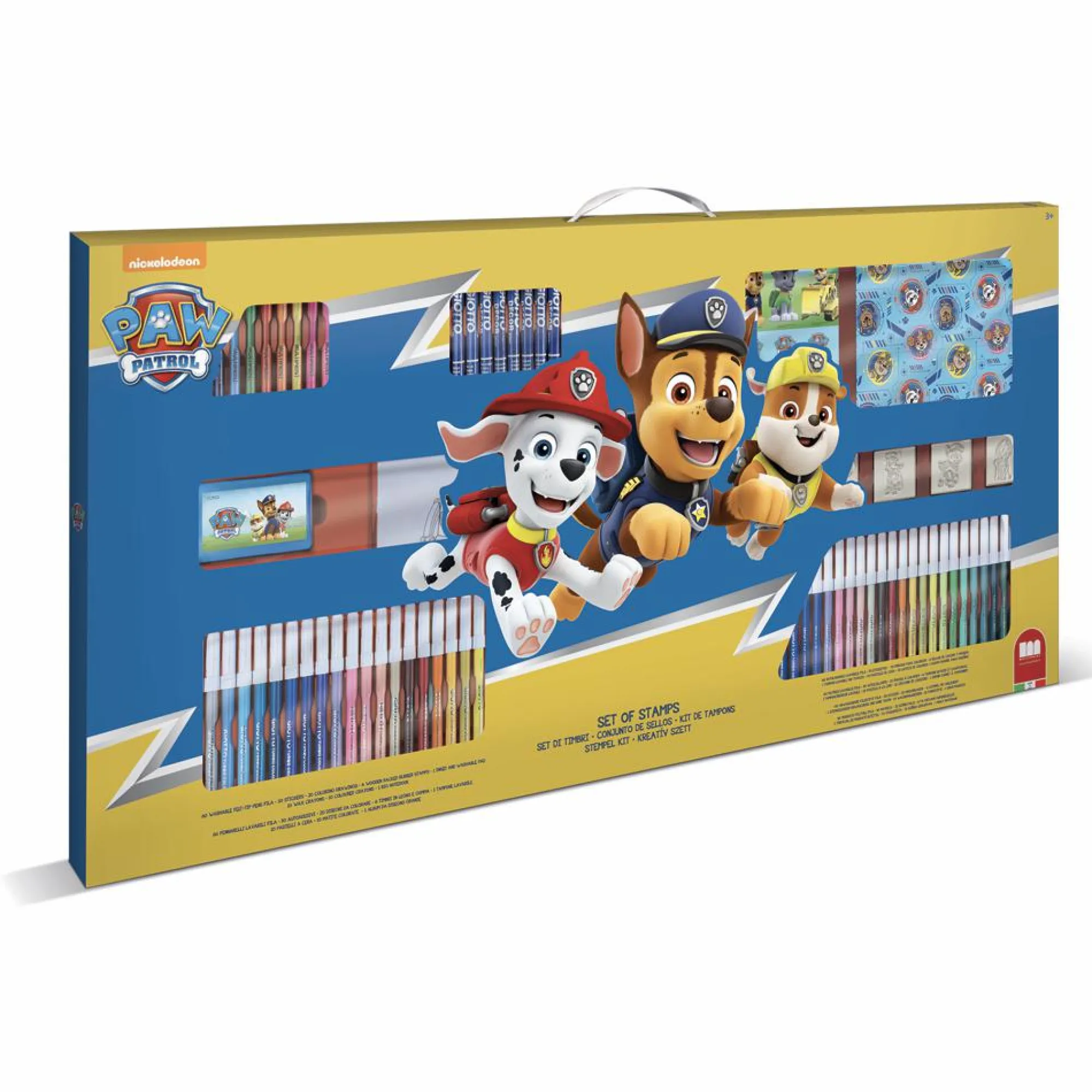 Paw Patrol Multiprint-mega maxi coloring set> Kit Artistici E Pittura