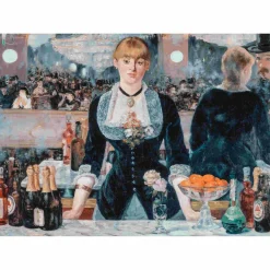 CLEMENTONI Museum collection puzzle – manet a bar at the folies 1000 pezzi> Puzzle Per Adulti|Puzzle 1000 Pezzi