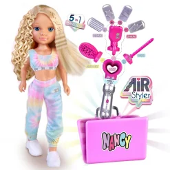 NANCY air styler bambola 42 cm con accessori parrucchiera – infinite acconciature> Gadget E Idee Regalo Per Adulti|Bambolotti