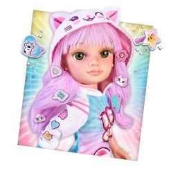 NANCY catwaii, bambola 42 cm con accessori a tema gattino, per bambine/i da 3 anni><noscript><img width=
