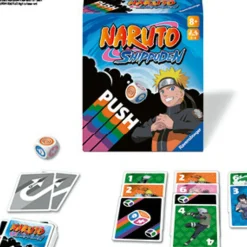 RAVENSBURGER Naruto push, gioco di carte per tutta la famiglia, 8+ anni –><noscript><img width=
