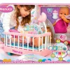 NENUCO culla per una dolce nanna, bambola 35 cm, culla interattiva e accessori.> Bambolotti