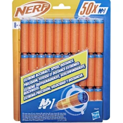 NERF n-series – dardi n1, confezione da 50 dardi, compatibili solo con blaster n series> Giochi Di Abilità E Sport