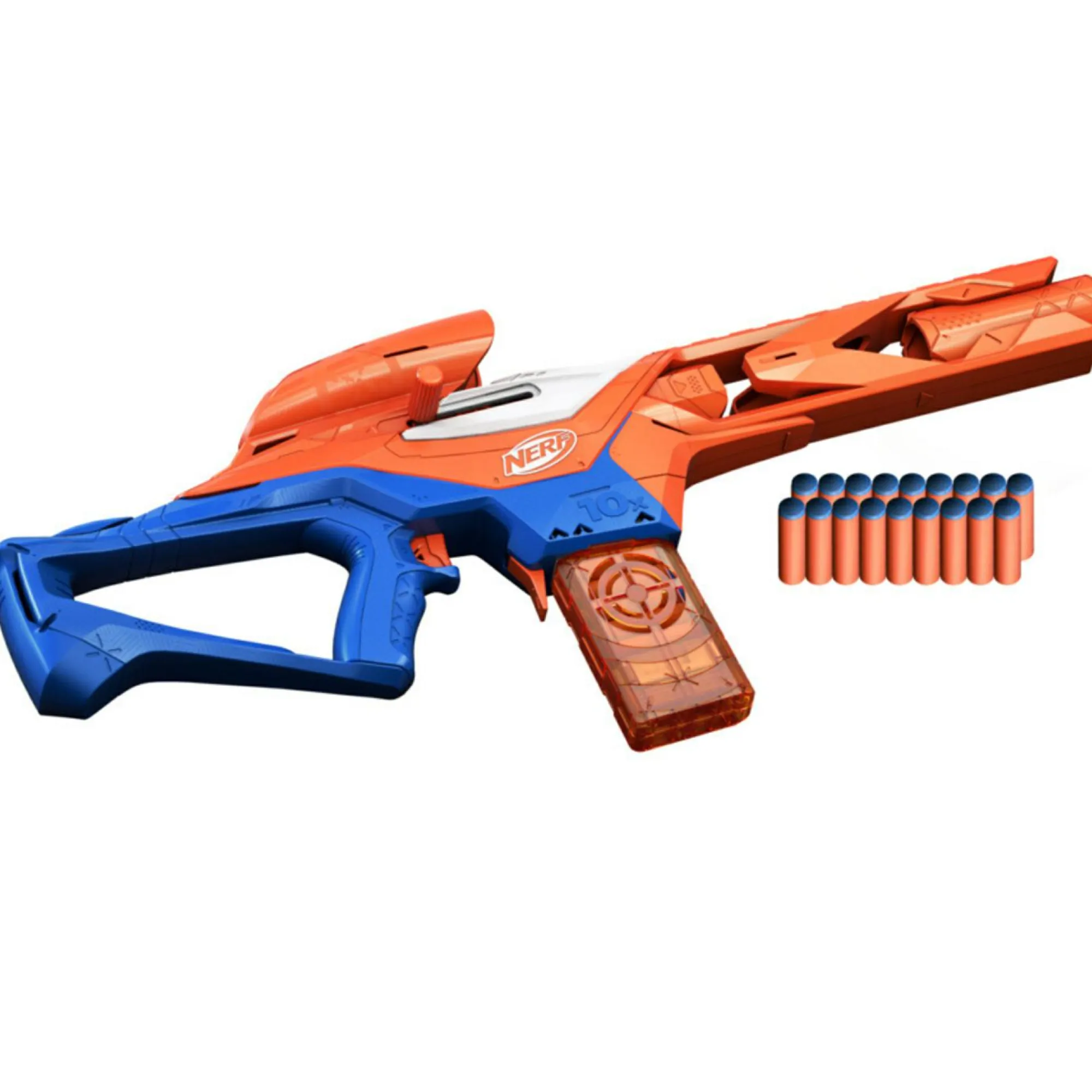 NERF n-series – pinpoint, blaster con 18 dardi n1, caricatore da 10 dardi, giocattoli per bambini e bambine dagli 8 anni in su> Giochi Di Abilità E Sport