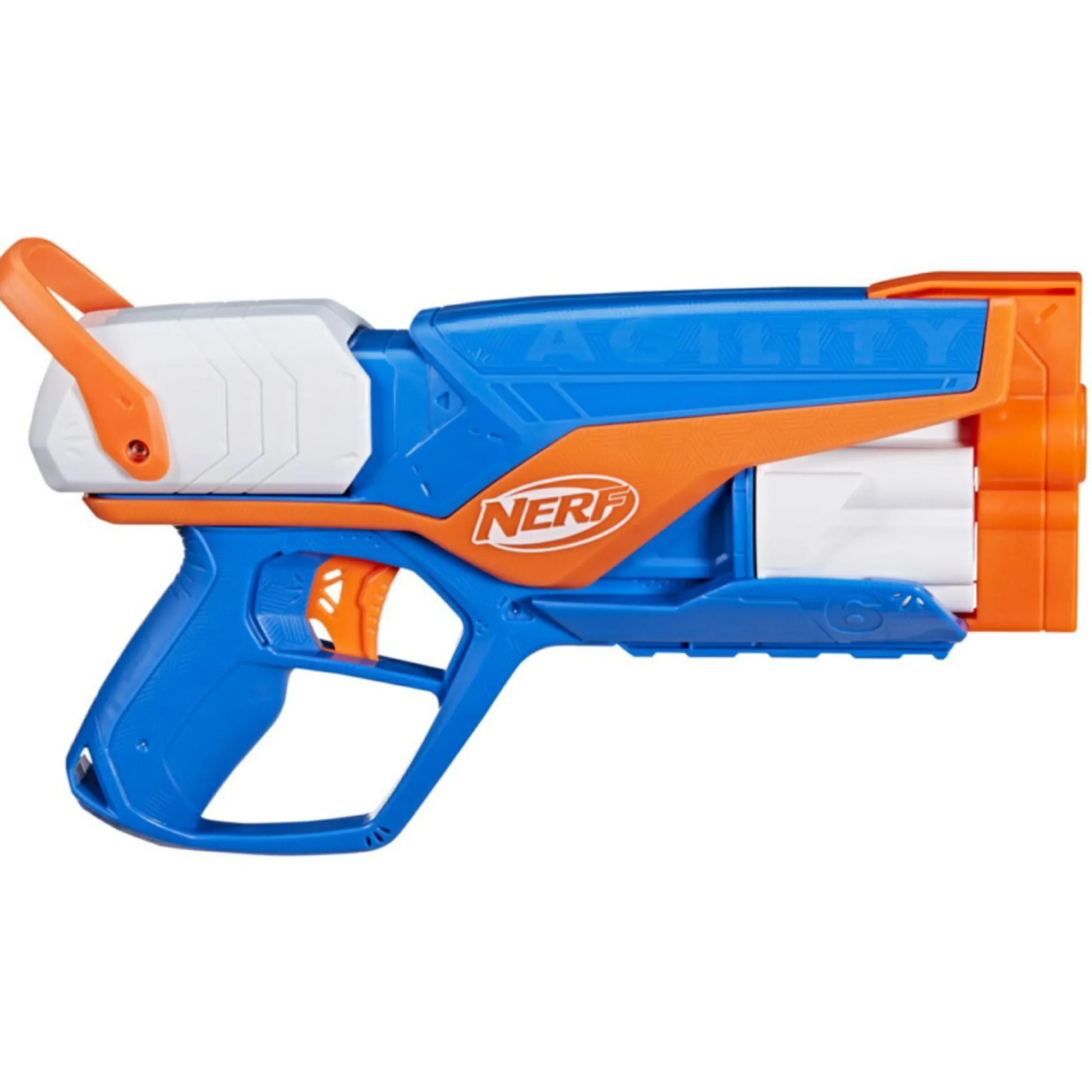 NERF n-series, agility, blaster con 12 dardi n1, tamburo da 6 dardi, giocattoli per bambini e bambine dagli 8 anni in su> Giochi Di Abilità E Sport