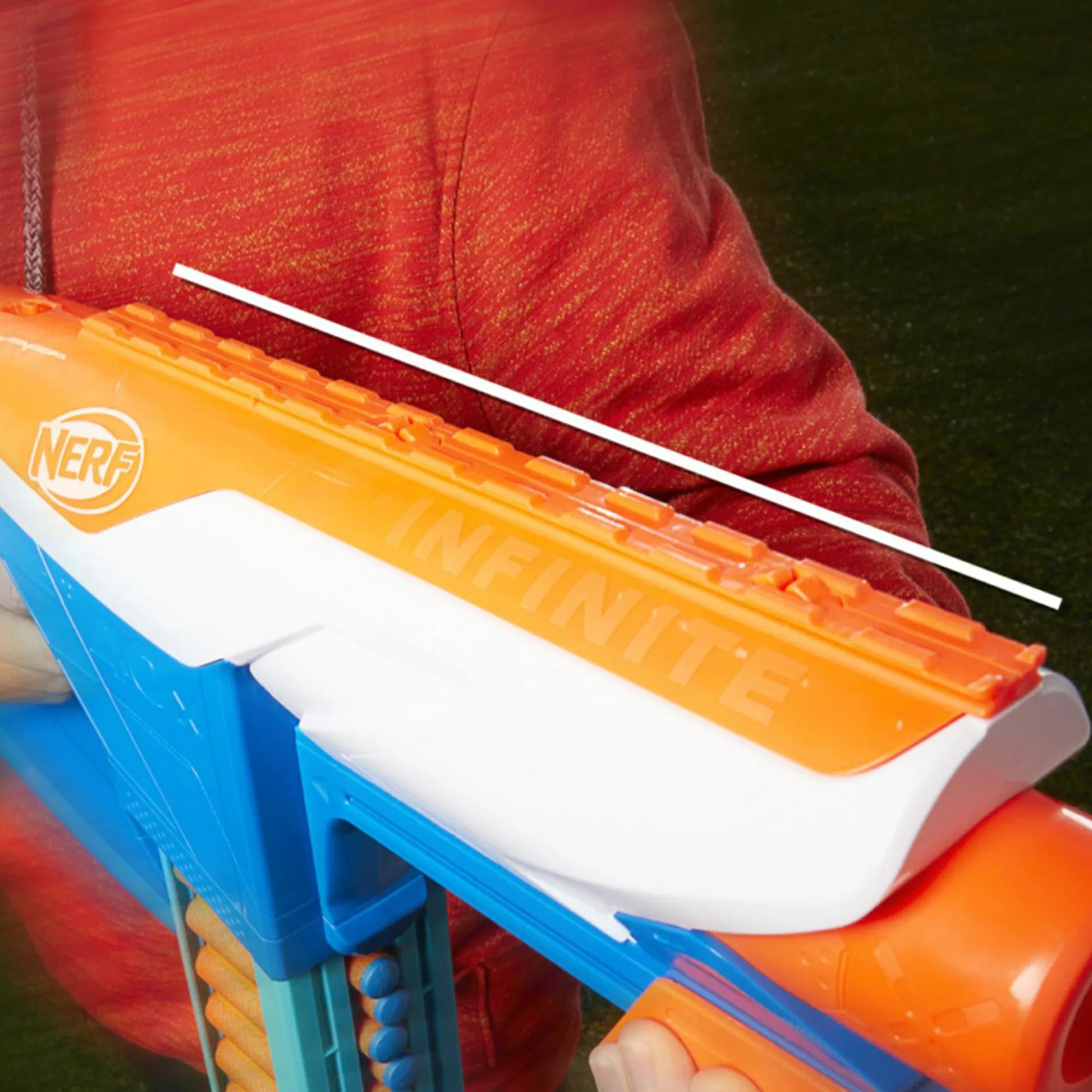 NERF n-series, infinite, blaster con 80 dardi n1, catena da battaglia da 40 dardi, giocattoli per bambini e bambine dagli 8 anni in su> Giochi Di Abilità E Sport