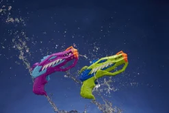 NERF super soaker – dinosquad, 2 raptor-surge, include 2 soaker con design a forma di dinosauro> Pistole Ad Acqua