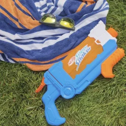 NERF super soaker – flip fill, soaker con 4 stili di spruzzo, riempimento rapido, serbatoio da 887 mm, giochi d’acqua><noscript><img width=
