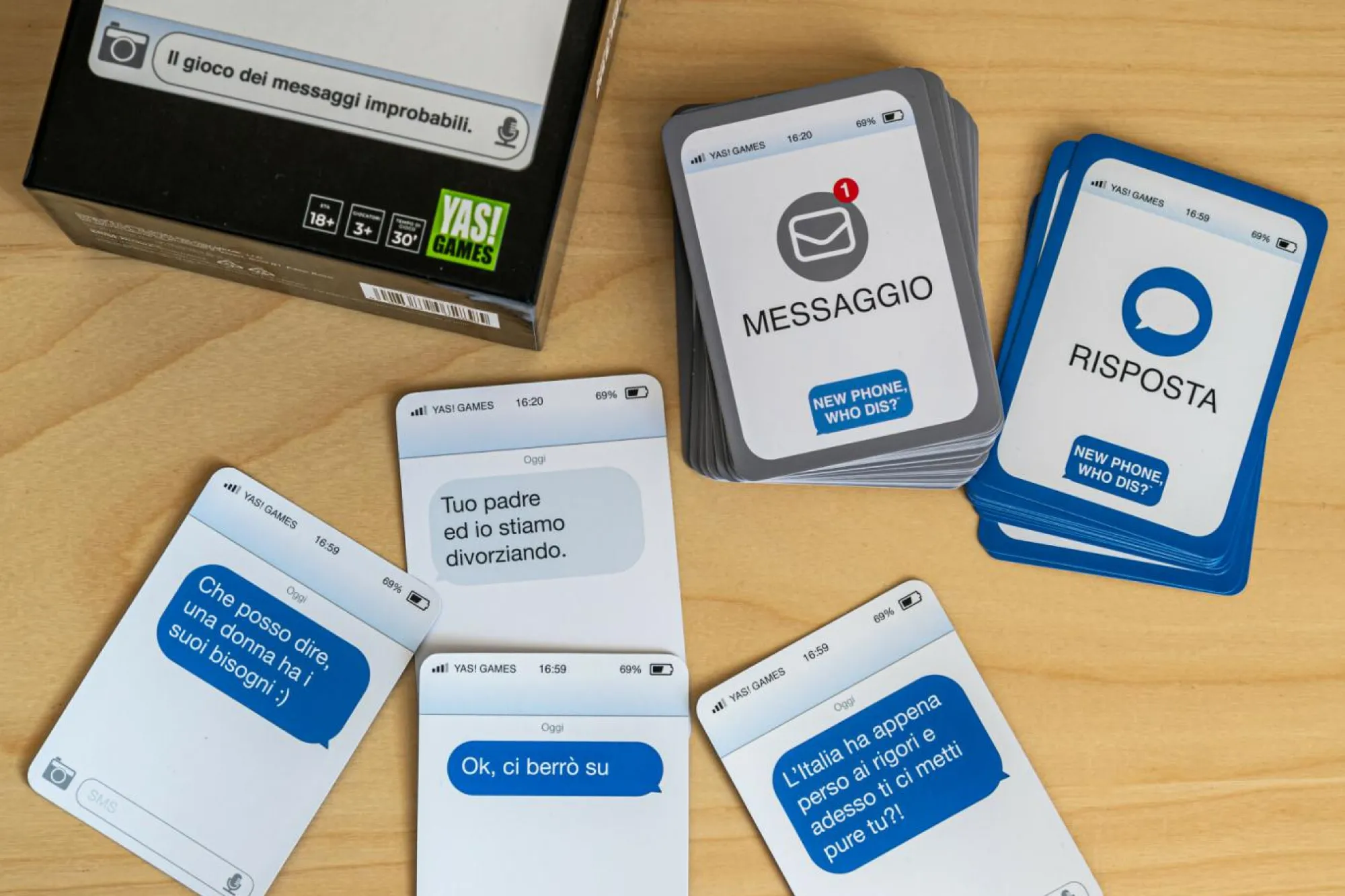 ROCCO GIOCATTOLI New phone, who dis? – yas!games – l’unico in italiano> Giochi Da Tavolo Per Adulti E Carte Collezionabili|Giochi In Scatola Per Famiglia