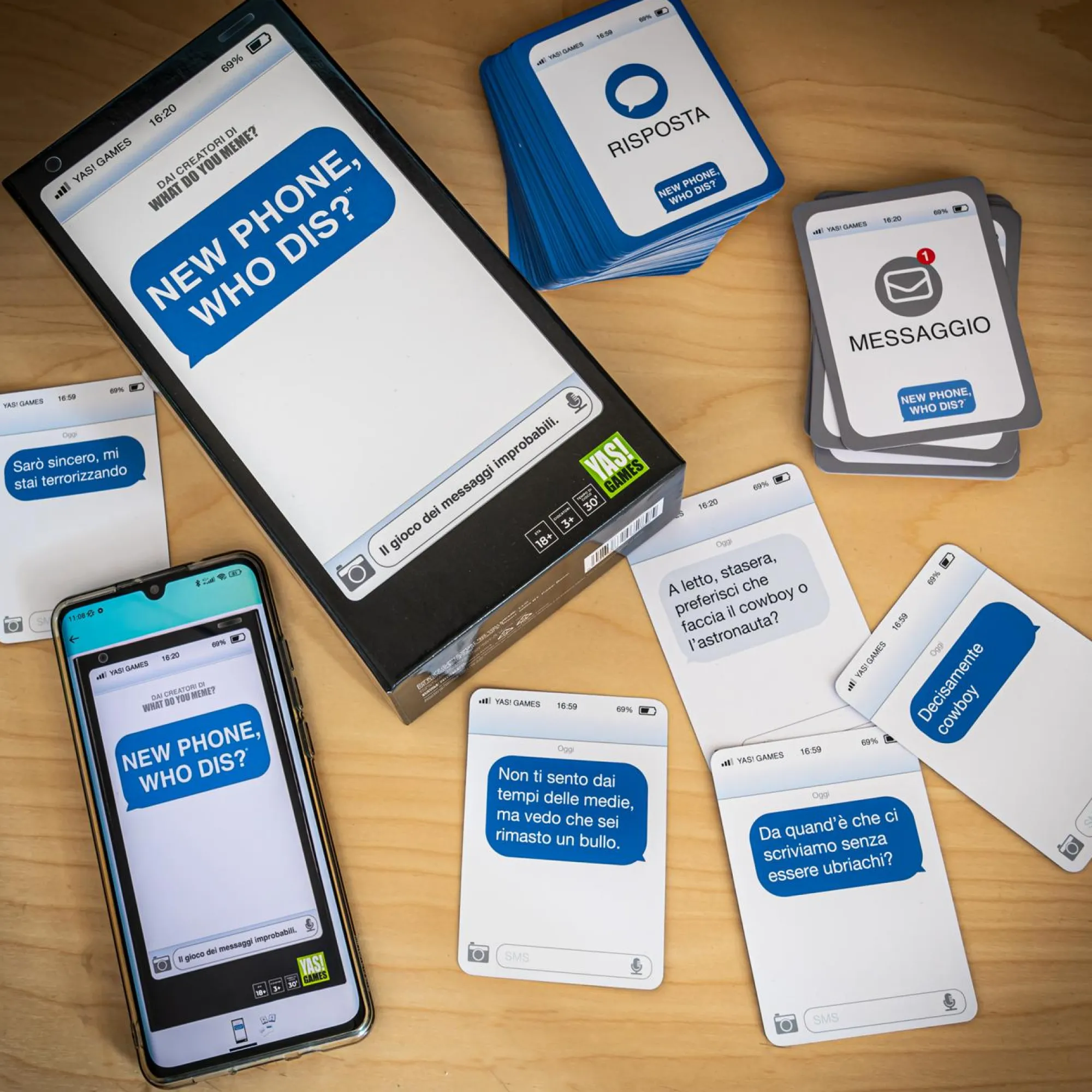 ROCCO GIOCATTOLI New phone, who dis? – yas!games – l’unico in italiano> Giochi Da Tavolo Per Adulti E Carte Collezionabili|Giochi In Scatola Per Famiglia