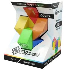 Nexcube cobra – rompicapo originale – bambini 6+ – crea più di 100 forme: animali e oggetti – gioco di riflessione> Giochi In Scatola Per Famiglia