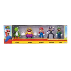 Super Mario Nintendo 6 cm figure 5pk – nuovi personaggi giocabili> Action Figures Per Adulti|Action Figures