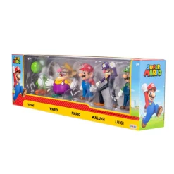 Super Mario Nintendo 6 cm figure 5pk – nuovi personaggi giocabili><noscript><img width=