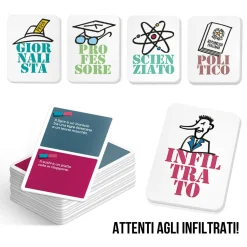 LUDIC Non ti fidare – il party game delle fake news -made in italy> Giochi Da Tavolo Per Adulti E Carte Collezionabili|Primi Apprendimenti