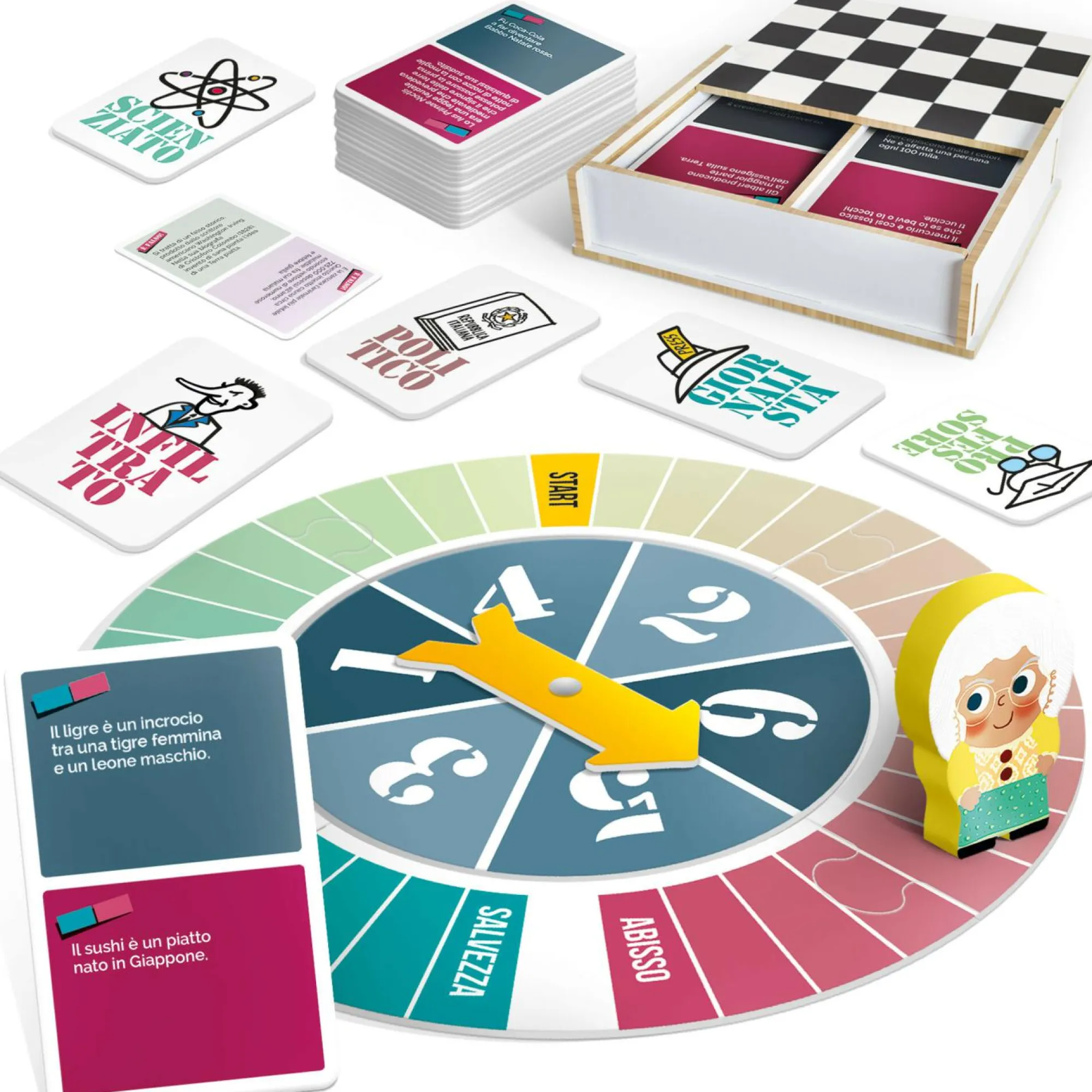 LUDIC Non ti fidare – il party game delle fake news -made in italy> Giochi Da Tavolo Per Adulti E Carte Collezionabili|Primi Apprendimenti