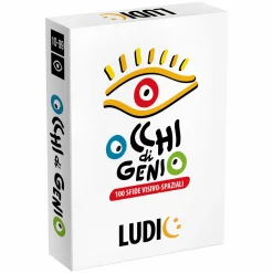 HEADU Occhi di genio. 100 sfide visivo-spaziali. ludic. 10-99 anni> Giochi Da Tavolo Per Adulti E Carte Collezionabili|Primi Apprendimenti