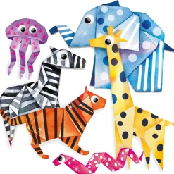 HEADU Origami maculati.crea animali colorati e divertenti.made in italy.hand made creations> Kit Artistici E Pittura