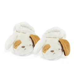 Bunnies By The Bay Pantofoline per neonati con orecchie da cucciolo – morbidissime – 0-6 mesi –> Peluche Tradizionali