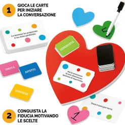 LUDIC Parliamone – il gioco che ti fa dire cose che non avresti mai detto, 8-99 anni, 3-6 giocatori> Primi Apprendimenti