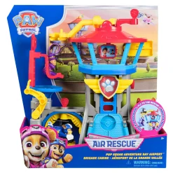 Paw Patrol air rescue, set di gioco pup squad adventure bay – set completo di giocattoli interattivi> Macchinine Bambini