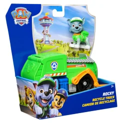 Paw Patrol , camion di rocky – giocattolo camion di salvataggio> Macchinine Bambini
