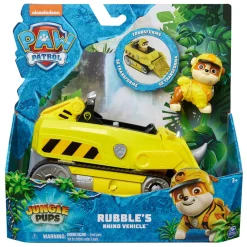 Paw Patrol jungle pups, veicolo rhino di rubble> Macchinine Bambini