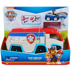 Paw Patrol : pup squad patroller, con auto di chase> Macchinine Bambini
