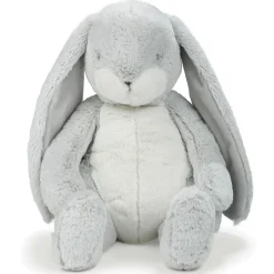 Bunnies By The Bay Peluche big nibble gray bunny 50 cm> Doudou