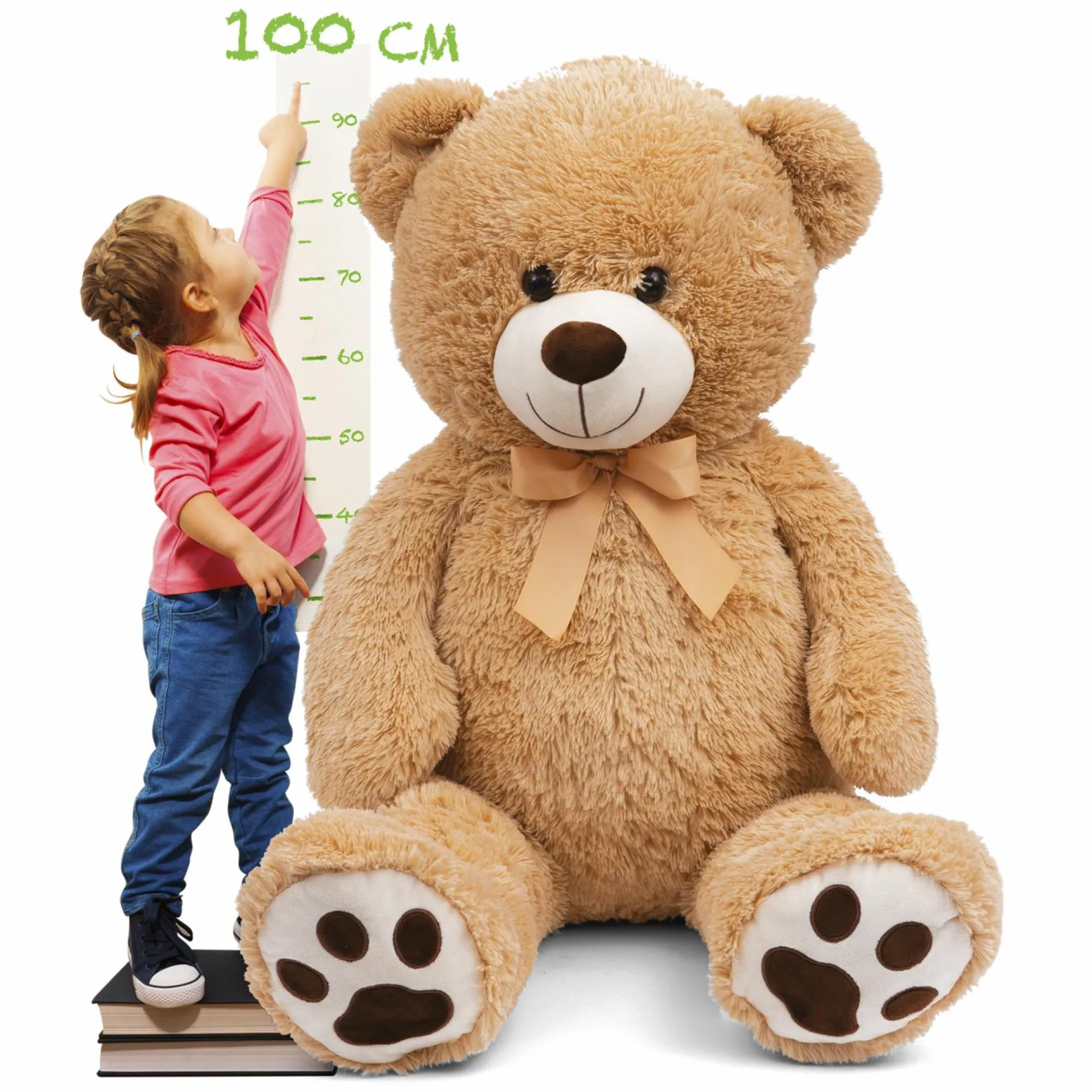 SUPERSTAR Peluche orso 100cm> Peluche Tradizionali
