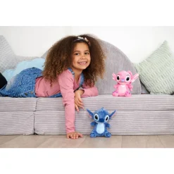 Disney Stitch Peluche singolo assortito in modelli stitch e angel mini 20 cm, morbidi e sicuri per i più piccoli- simba> Peluche Tradizionali