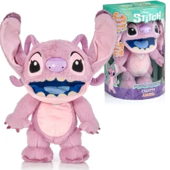 Disney Stitch Peluche stitch angel interattivo 30 cm – parlante e reattivo al tocco> Peluche Interattivi