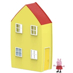 PEPPA PIG – la casa di , include action figure di e 6 accessori divertenti, giocattolo per età prescolare dai 3 anni in su><noscript><img width=