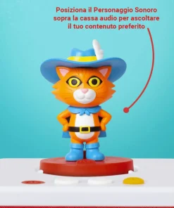 FABA Personaggio sonoro il gatto con gli stivali –> Raccontastorie