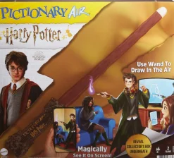 MATTEL GAMES ​pictionary air – harry potter gioco di disegni per famiglie, con penna a forma di bacchetta, 8+ anni><noscript><img width=