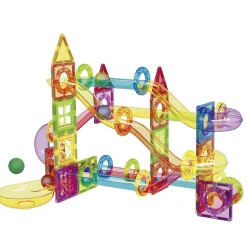 ZIG ZAG Pista mangetica biglie –> Set Costruzioni