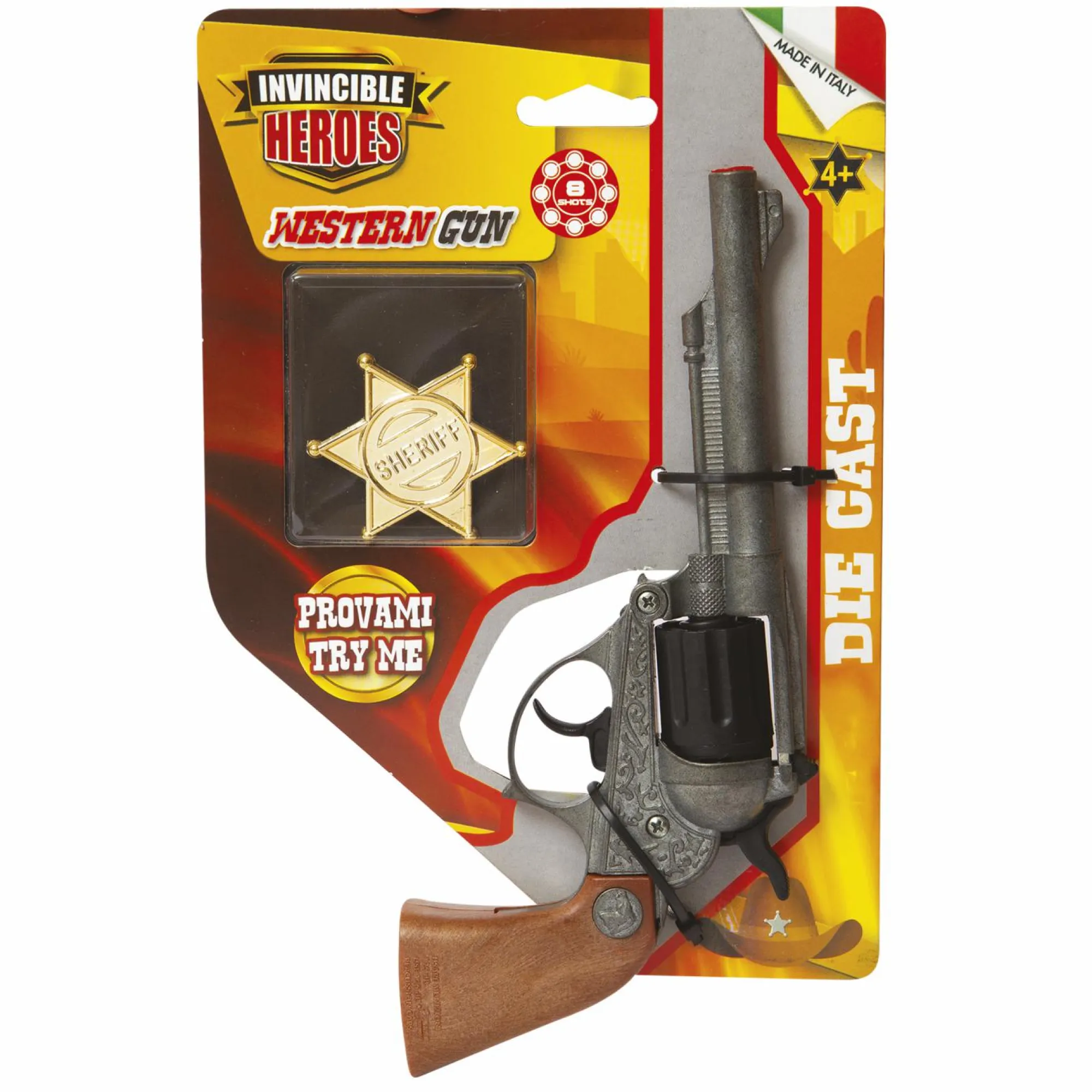 INVINCIBLE HEROES Pistola alabama 8 colpi> Giochi Di Emulazione