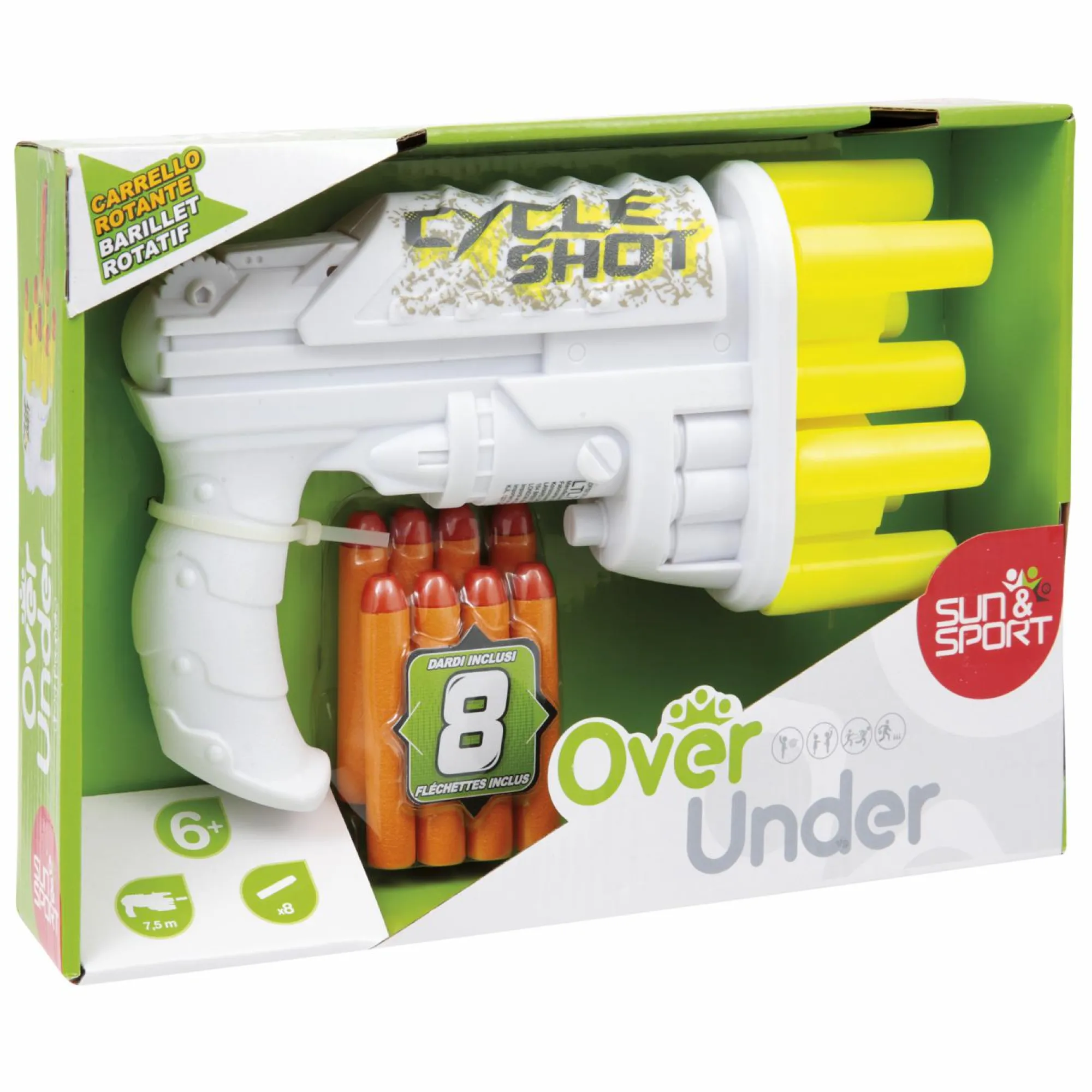 SUN&SPORT Pistola ball blaster / over under> Giochi Di Abilità E Sport