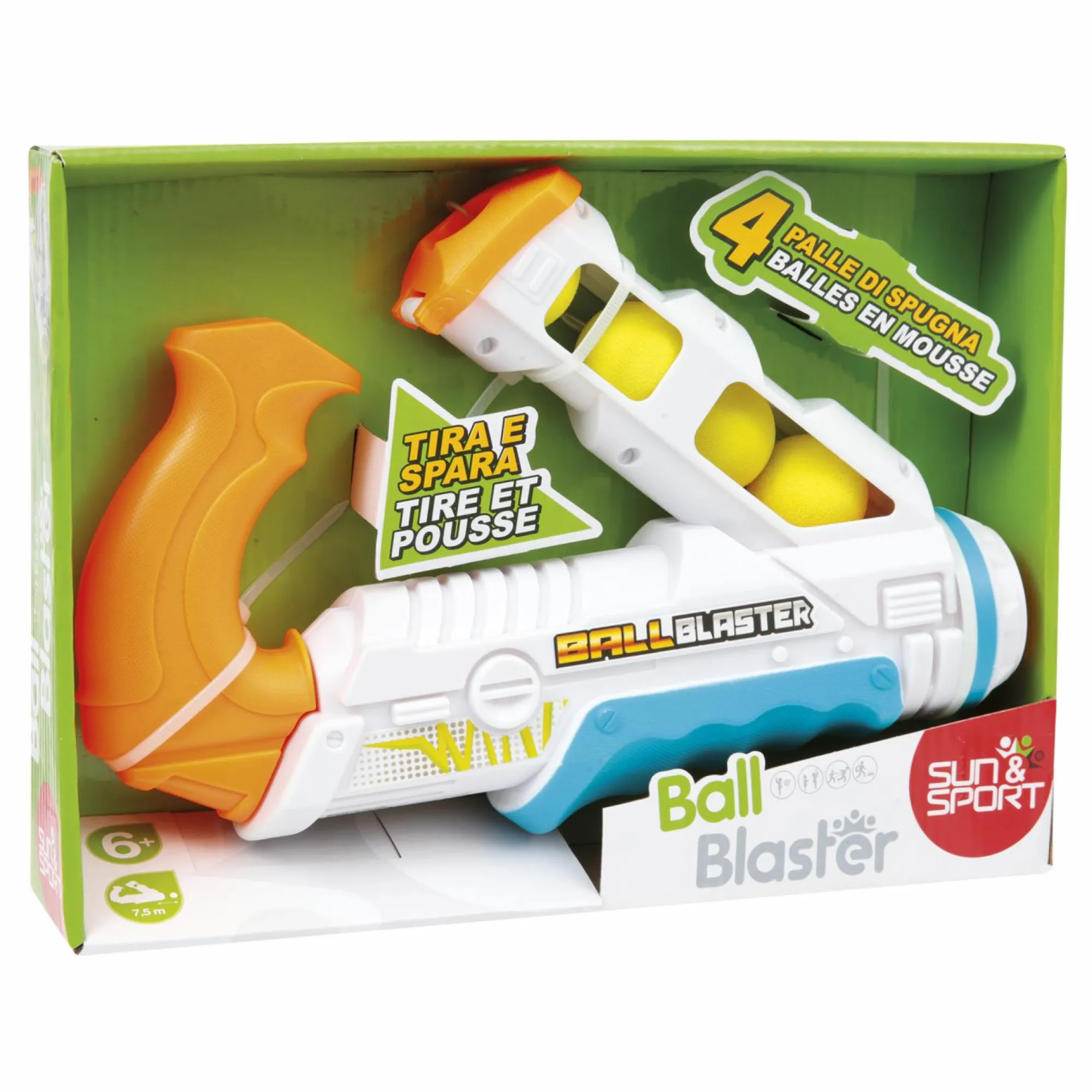 SUN&SPORT Pistola ball blaster / over under> Giochi Di Abilità E Sport