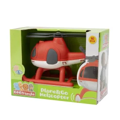 BABY SMILE Plan&go helicopter – elicottero giocattolo assortito con ruote ed elica rotante in rosso e bianco><noscript><img width=