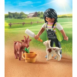 Playmobil 71759 – special plus ragazza con caprette per bambini dai 4 anni> Mondi Immaginari