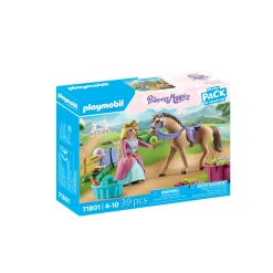 Playmobil 71801 – starter pack principessa con cavallo per bambini dai 4 anni> Mondi Immaginari