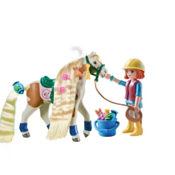 Playmobil 71639 cavallo con criniera – horses of waterfall – 4+ anni><noscript><img width=