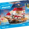 Playmobil 71418 nave pirata con due personaggi per bambini dai 4 anni> Mondi Immaginari